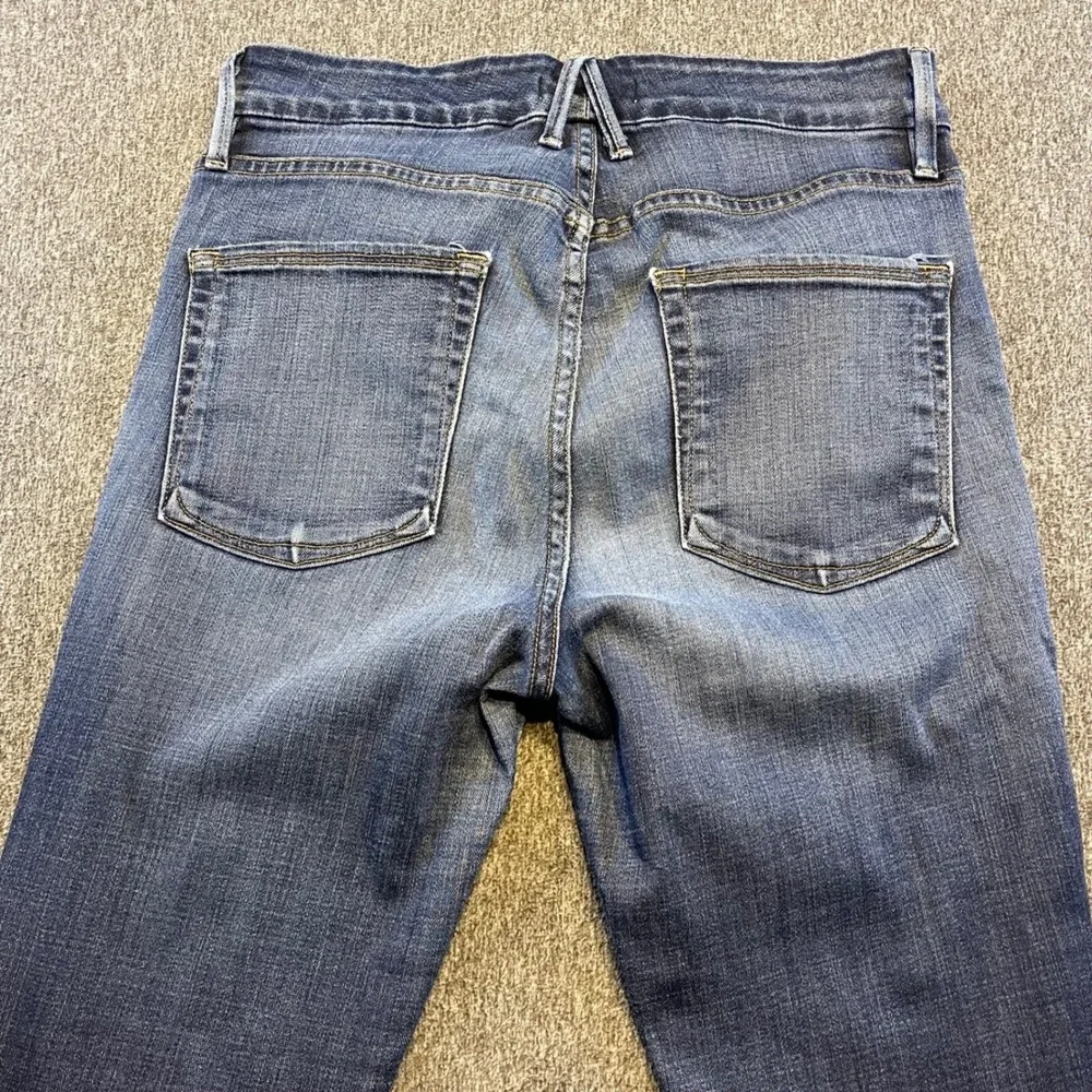 Good American Jeans Slim Fit‎ Frayed Hem Dark Wash Denim Mens Size